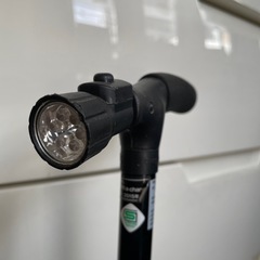 杖　メンズ　ライト付き　高さ調整可能の画像