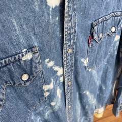 リーヴァイス デニム シャツ リテイク の画像