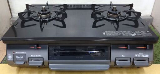 エイブイ：Rinnai ガステーブル KSR670BKL 都市ガス用 左強火力 2019年製