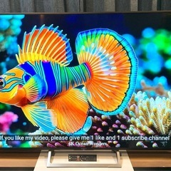 2017年製 75V型 SONY ブラビア 4K HDR Android TV 液晶テレビ 地デジ BS CS YouTube Netflix◎KJ-75X8500Eの画像