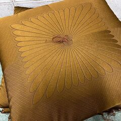 2セットあり 別誂 高級座布団 5枚セット 法事 茶室 和室 客間 幅55cm×奥行60cm×高さ10cmの画像