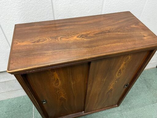 昭和レトロ　木製下駄箱 木製 5段 靴箱 下駄箱 シューズボックス 昭和レトロ 幅84cm×奥行