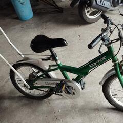 キッズ自転車補助ハンドル付き！の画像