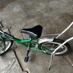 キッズ自転車補助ハンドル付き！