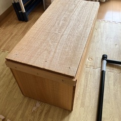 りんご箱　棚にも