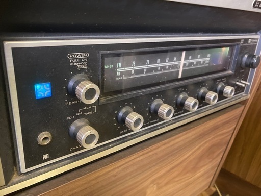 骨董品40年前東芝ICボストン家庭用ステレオ (チョコ社長) 清峰高校前の