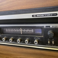 骨董品40年前東芝ICボストン家庭用ステレオ
の画像