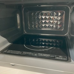 【ジモティー割】e-angle 2023年製 フラット電子レンジ（ID1009）の画像