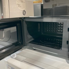 【ジモティー割】e-angle 2023年製 フラット電子レンジ（ID1009）の画像
