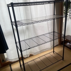 黒　メタルラック