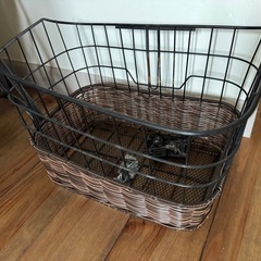 籐籠風自転車カゴ