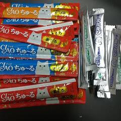 【金額交渉可】チャオちゅ～る、またたび食物繊維