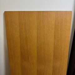 無印良品　リビングでもダイニングでも使えるテーブル2 オーク材の画像