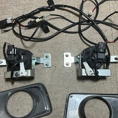 ワゴンR mh21s mh22s フォグランプ イエローバルブ付きの画像