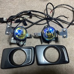 ワゴンR mh21s mh22s フォグランプ イエローバルブ付き