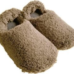 【新品】冬用　あったかスリッパとスパッツセット　１０セットの画像