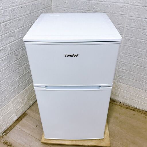 コンフィー 2024 90L 冷蔵庫 美品【全国発送対応】 CE053114 コンフィー RCT90WH 2024年製 90L 冷蔵庫 美品【全国発送対応】