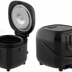 ★3合★ シンプル 炊飯器 コンパクト 簡単操作 デジタルパネル 内蓋取り外しの画像