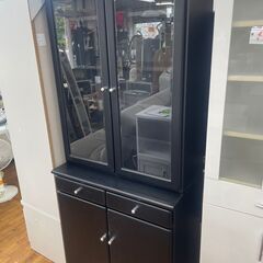 リサイクルショップどりーむ鹿大前店　No2058 棚　リビングボード　食器棚　書棚　用途はいろいろ♪の画像