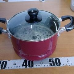 0606-382 煮込兼用蒸し鍋18cm