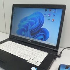 😸本日の目玉・早い物勝ち！【激安！】ノートPC「富士通」Win11 Office2021 SSD 管理No22の画像