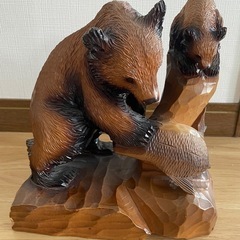木彫りの熊　木彫り　熊
