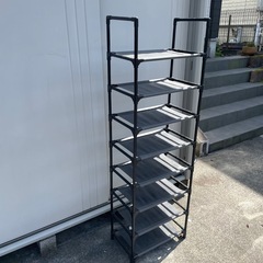 シューズラック　玄関収納　スリムの画像