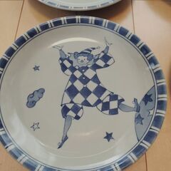 KIMIKO ピエロ柄　プレートの画像