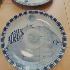 KIMIKO ピエロ柄　プレートの画像