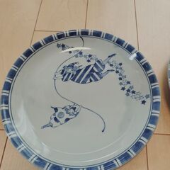 KIMIKO ピエロ柄　プレートの画像