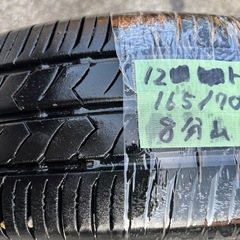 中古◾️12トーヨーSD-7 165/70R14サマータイヤ3本セットの画像