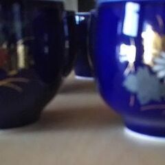 ◆有田焼◆茶器◆お茶◆湯飲み◆訳アリ◆青の画像