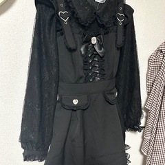 ［新品未使用］ハートバックルレースアップセットアップの画像