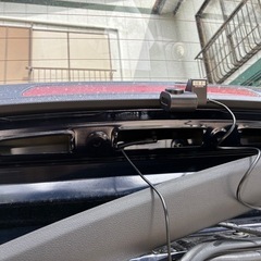 ミラー型ドラレコ　取付込の画像