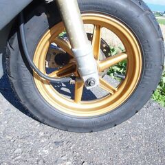 AF35ZX始動OKホイル塗装済み車実働50cc 原付 富山、石川、金沢の画像