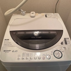 SHARP 6キロ洗濯機
