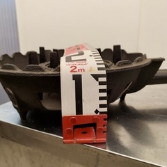 直接引き取り5%OFF インボイス登録店 タチバナ鋳物コンロ TS-210 都市ガス 幅330×奥行き505×高さ125mm 業務用コンロ バーナー 中古 612052の画像