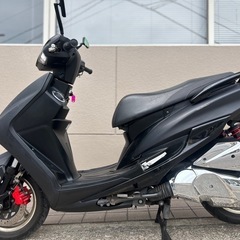 【カスタム車両】YAMAHA シグナスX 4型マットブラック【説明欄カスタム詳細あります】 の画像