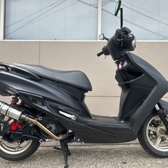 【カスタム車両】YAMAHA シグナスX 4型マットブラック【説明欄カスタム詳細あります】 の画像
