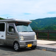 テントむし軽キャンピングカー　全塗装済でキレイです！車検長いR9...