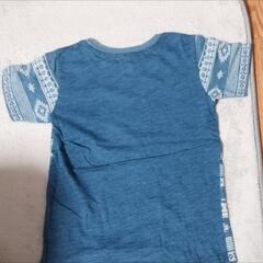 デニム調　キッズTシャツ　130の画像
