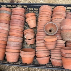 素焼き　植木鉢　盆栽鉢　小　130枚超えの画像