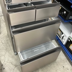 中古美品　日立　540L 6ドア冷蔵庫　ライトゴールド　2024年製　R-HW54V 公田店の画像
