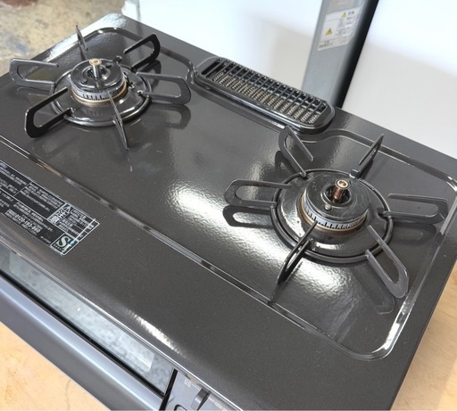 お引取り限定 21年製 パロマ LPガス用コンロ 2口ガステーブル IC-S87K