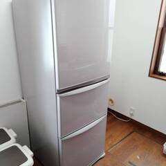 ３４０L 自動製氷機能付き冷蔵庫！！取りに来ていただける方！無料で差し上げます