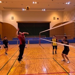 岡山で楽しくバレーボール🏐