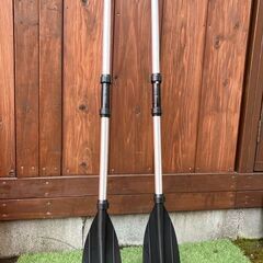 ★2人用　インフレーターブルカヤック★2Wayパドル付きの画像
