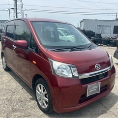 【支払総額14.8万円】h26年式ムーヴ 自動ブレーキ付高年式軽自動車！車検令和9年6月機関良好 エアコンバッチリ 修復歴無し！の画像
