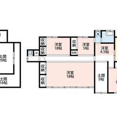 🎊敷礼無料！敷地広々離れ付き。秘密基地にベストな物件です。