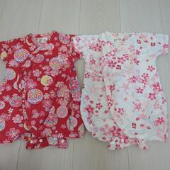 ベビー用浴衣(サイズ50〜60)